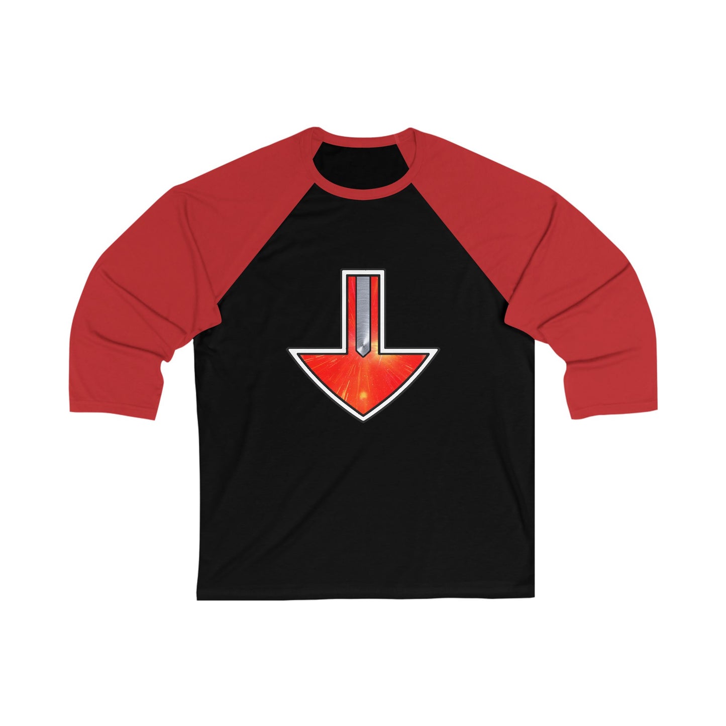 Time Force Red Arrow Baseball Tee