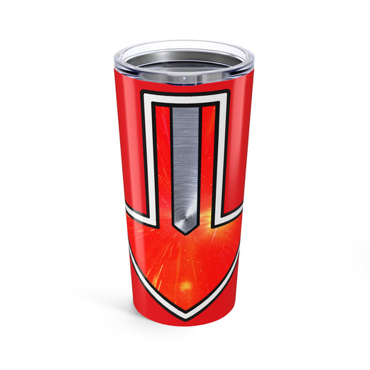 Time Force Red 20oz Tumbler